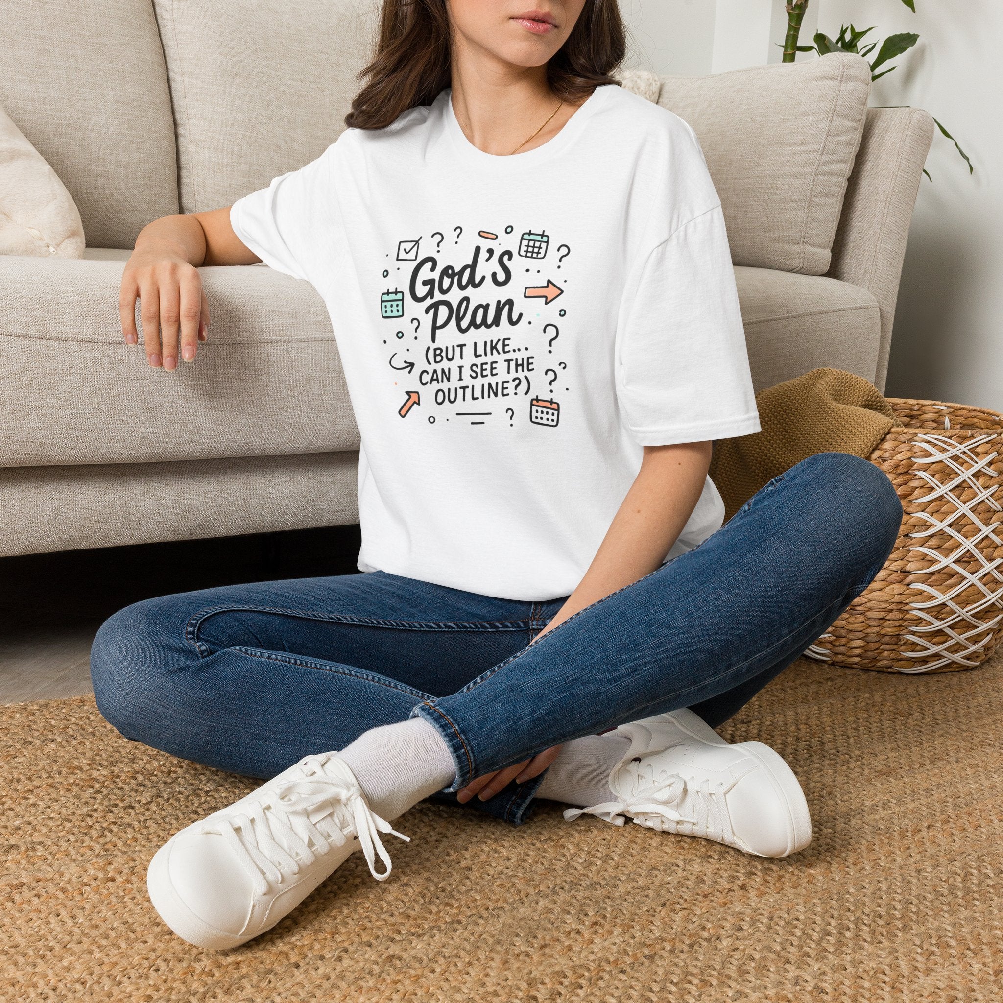 God's Plan Illustration T-Shirt