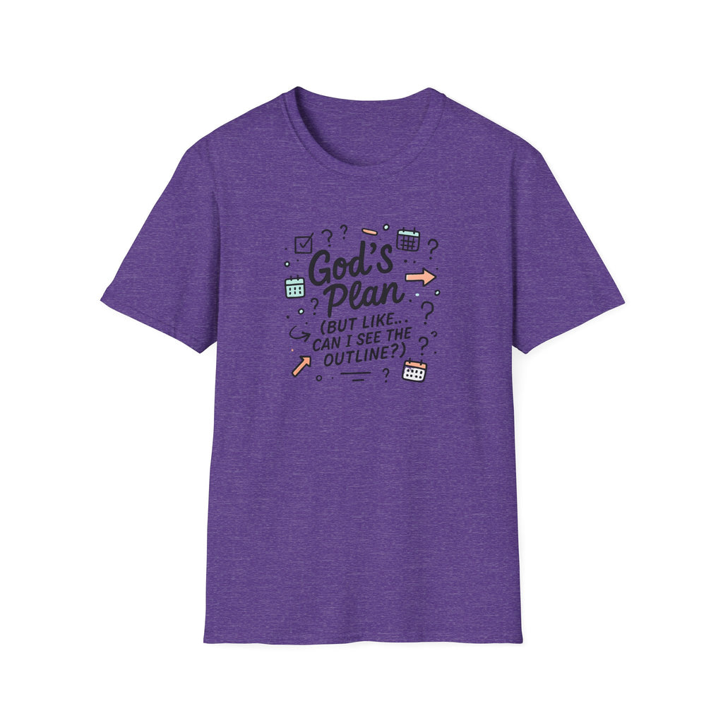 God's Plan Illustration T-Shirt