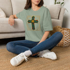 Stained Glass Cross T-Shirt